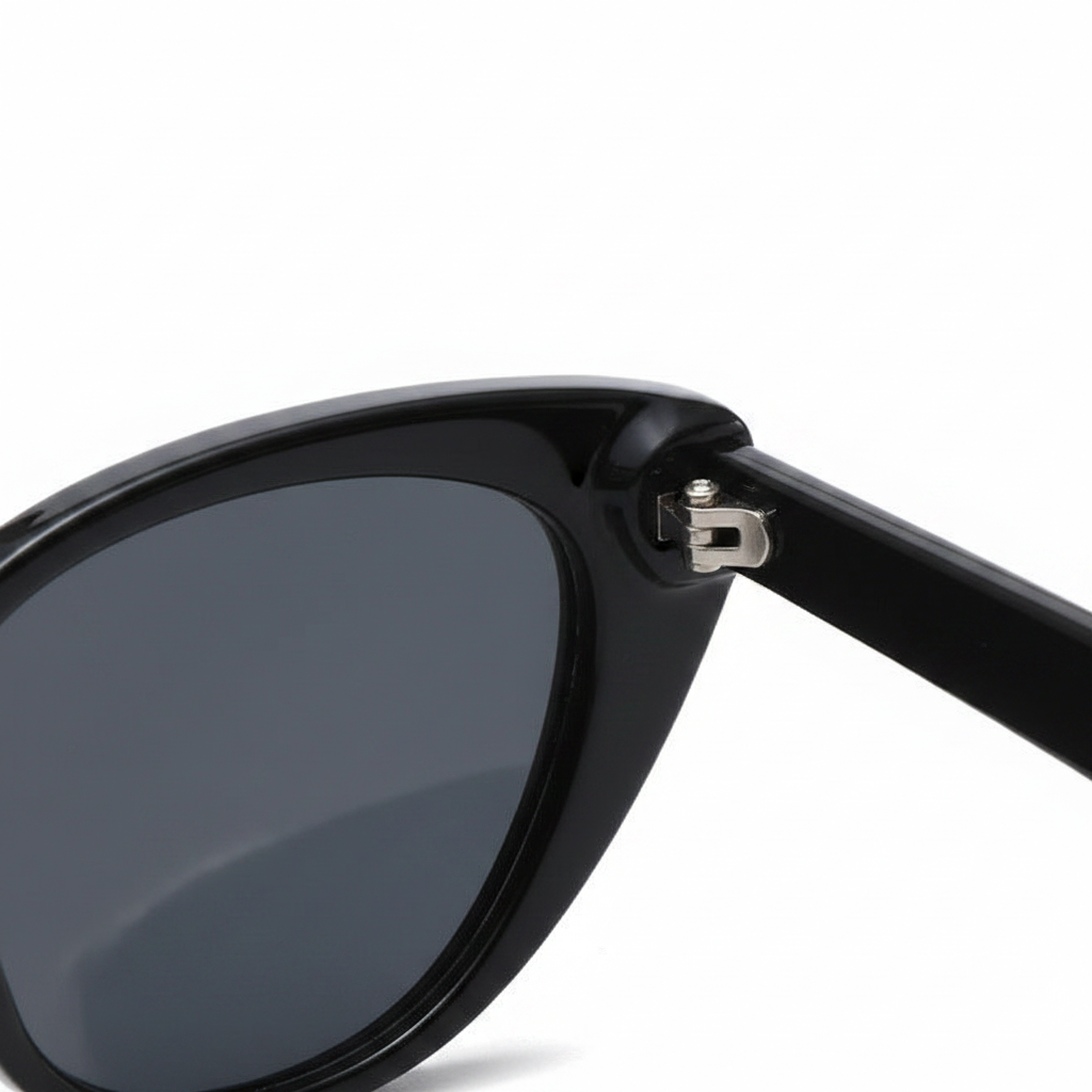CASALUZ Cat Eye Sunglasses Noir