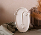 Designer Keramik Gesichtsvase