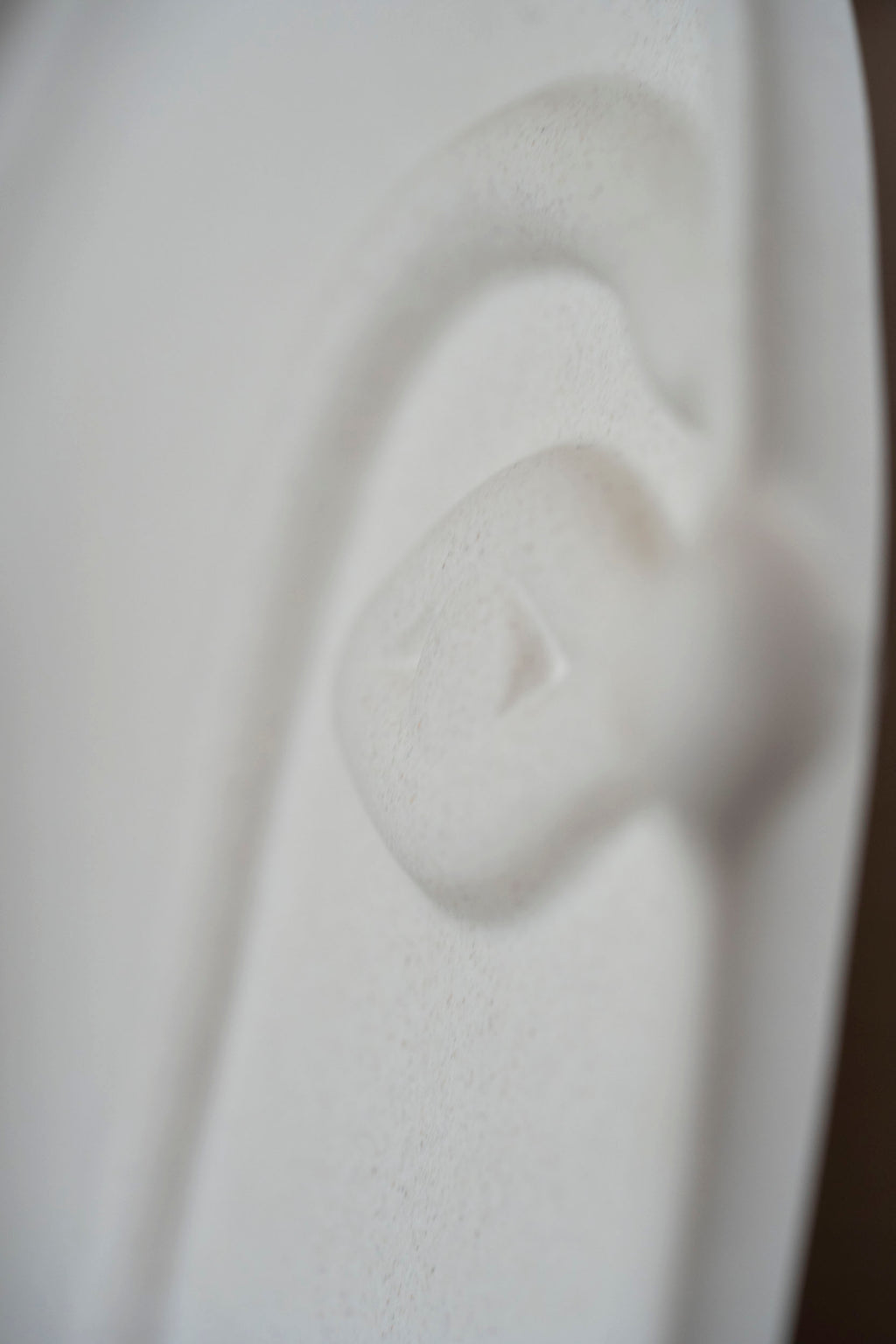 Designer Keramik Gesichtsvase